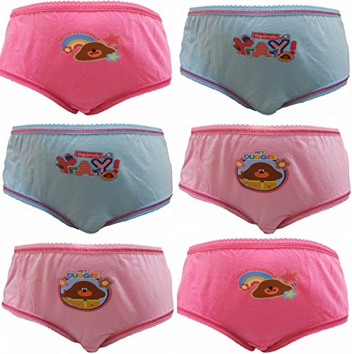 Buy Hey Duggee Rainbows Girls 6 Pack 