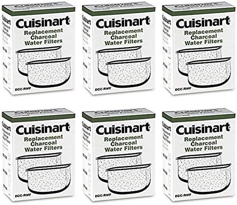 Cuisinart DCC-RWF-6PK (12 Filters) Charcoal Water Filters