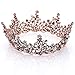 Victray Bride Wedding Vintage Crowns and Tiaras Bridal Crystal Headbands Baroque Headpieces for Women and Girls
