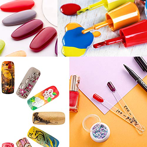 clear nail swatch sticks