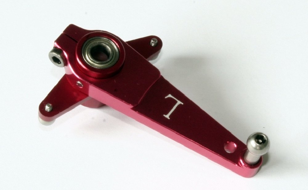 Thunder Tiger "Red Metal Ail Cnt Arm Set Rht for Remote Controlled Toy Vehicle