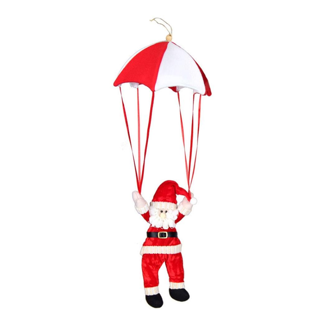 Christmas Parachute, HUHU833 Merry Christmas Decor Toy Doll Gift Home