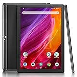 Dragon Touch 10 inch Tablet, 2GB RAM 16GB Storage, Quad-Core Processor, 10.1 IPS HD Display, Micro HDMI, 2019 Android Tablets K10 5G Wi-Fi, Metal Body Black