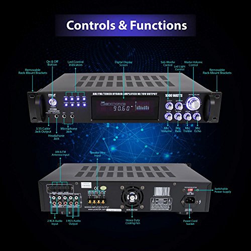 1 4+Channel+Home+Audio+Power+Amplifier