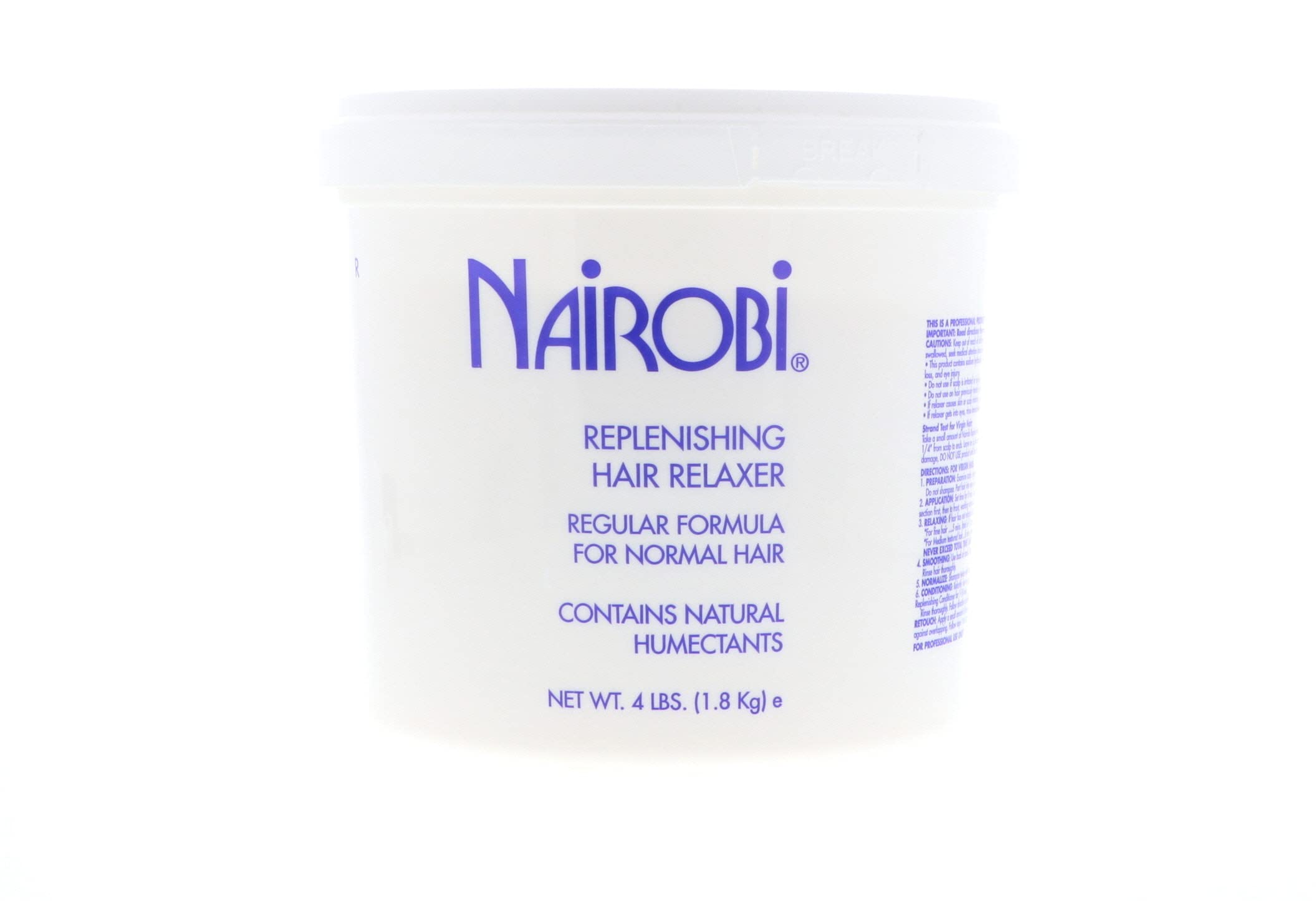 Nairobi Replenishing Hair Relaxer Regular Formula for Normal Hair 64 Fl