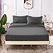 LIANALM 1000 Thread Count Cotton King Size Sheets, Smooth Luxury Egyptian 100% Cotton Sheets, Cool Breathable Bed Sheets Set,16