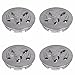 4X Brand NEW Four Pcs Set For Dodge Chrome Silver Wheel Center Hub Caps 2.5
