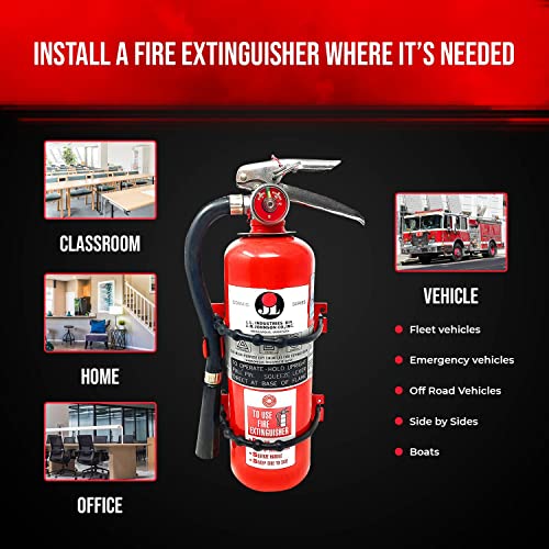 Fire Extinguisher Mounting Bracket Heavy Duty Wall Mount Bracket For 2.