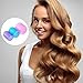Super Jumbo Self Grip Hair Rollers Set 36 Count Mega Jumbo Large Self Holding Rollers and 12 Duck Teeth Bows Hairdressing Curlers for Women, Men (60 mm, 48 mm, 40 mm, 48 Pieces)