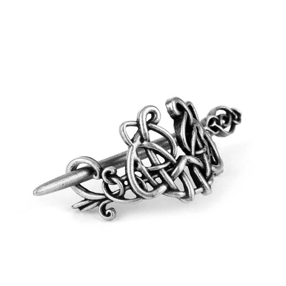 Retro Viking Hair Clips Antique Hairpins Viking Hair Accessories Irish Style Hair Slide Clip Stick for Women Girls Style 9