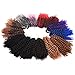 Silike 8'' Marlybob Kinky Curl Crochet Braids (3 Bundles/pack) Jerry Curl Crochet Hair Jamaican Bounce Crochet Hair