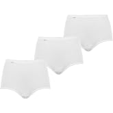 Sloggi 3 x Basic+ Cotton Rich Maxi Brief White 16