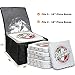cherrboll Insulated Pizza Delivery Bag, 20 by 20 by 14 -Inch, Commercial Grade Food Delivery Bag, Moisture Free