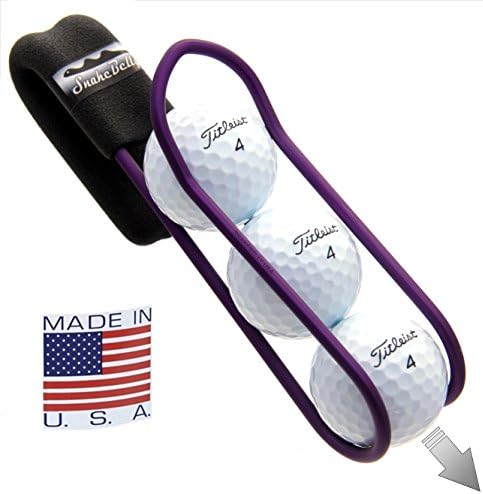 Golf Ball Holders - Quick-Draw Release (Purple, 1)
