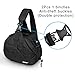 Caden DSLR Camera Sling Bag for 1 Camera, 3 Lens, Tripod, Rain Cover (Canon Nikon Sony Pentax)