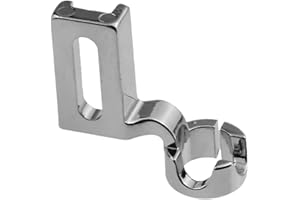 JIEOU JE-0291 Metal 1/4" Low Shank Ruler Foot for Frame Free Motion Quilting Embroidery, Fits All Low Shank Sewing Machines