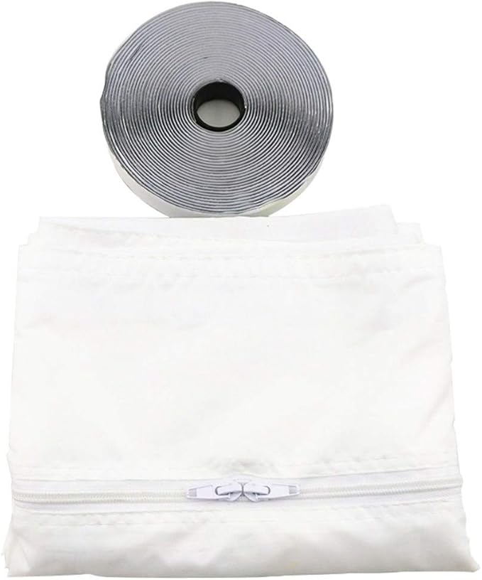 Qhj Fensterabdichtung Fur Mobile Klimaanlagen Fensterdichtungsvorrichtung Der Klimaanlage Klimaanlagen Trockner Und Abgase Abluft Airlock Fur Universal Fenster Klimaanlagen Zubehor Silber Amazon De Bekleidung