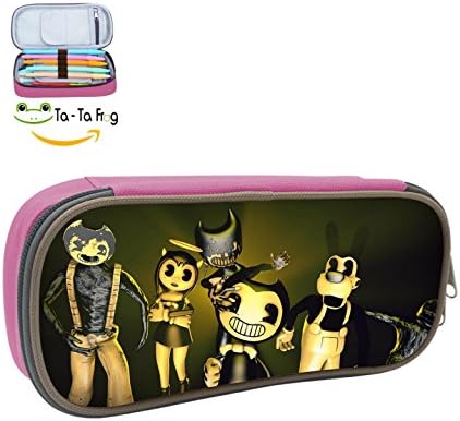 School Pencil Pouch Case Bendys-Machines Ink Drip Pen Bag