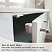 Smart Magnetic Baby Locks Will Easily Child Proof Your Cabinets and Drawers Without Using Tools, Effortless Installation Cradle, 6 Locks & 3 Keys Kit
