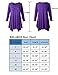 BELAROI Plus Size Tops for Women Fall Tunic Tops to Wear with Leggings 3/4 Sleeve Casual Swing Loose T Shirts Blouse(2X, Black)