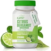 Citrus Bergamot 1200 mg – Heart & Cholesterol Support Supplement | 120 Capsules (60-Day Supply) | Antioxidant-Rich Extract for Circulatory & Metabolic Wellness | Non-GMO