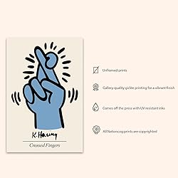 Nationcog Crossed Fingers Poster, Exhibition