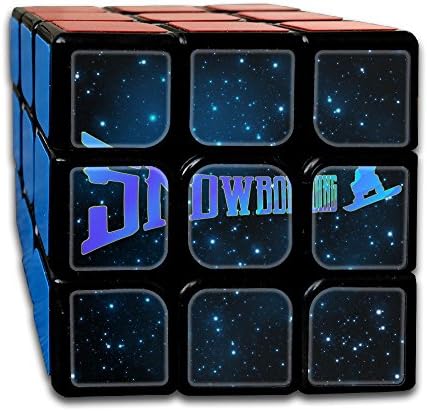Platinum Snowboarding 3x3 Smooth Speed Magic Rubiks Cube Magic Speed Cube Puzzles Toys