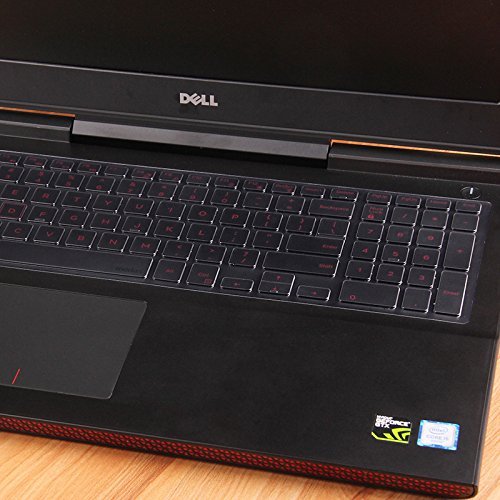 Premium Ultra Thin Keyboard Protector for 15.6 inch Dell Inspiron 15 3000 5000 and 7000 Series, 17.3 inch Dell Inspiron 17 5000 and 7000 2-in-1 Series, Dell G3 G5 G7 15.6" SeriesUS Layout