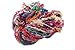 DARN GOOD YARN recycled handmade sari silk ribbon the blender multicolor fabric | silk ribbon knitting yarn, crochet yarn, jewelry making, weaving yarn, gift wrapping ribbon | 100 gram, 55 yard ribbon