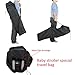 Koogel Stroller Travel Bag,45 x 15.5 inch Black Travel Gate Check Bag for Umbrella Strollers Protection