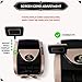 Money Counter Machine [Counts Bills NOT Monetary Total] - Bill Counter Machine with 150 Bill Straps - Portable Money Machine Counter - Currency Counter - Money Counting Machine for Mixed Bills