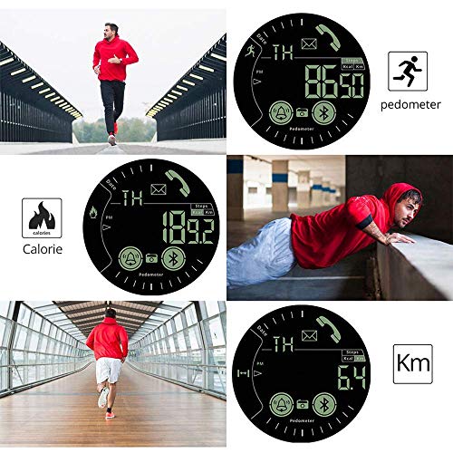 Smartwatch Hombre Deporte Reloj Inteligente Hombre Deporte con Estilo Smartwatch para Deportes y Aire Libre con… - Imagen 3