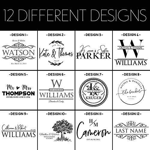 Personalized Cutting Board, 12 Designs & 3 Sizes, Bamboo Cutting Board, Wedding Gifts for Couple, Housewarming Gift & Kitchen Sign - Butcher Block Inlay Board #G