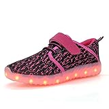 DEDU LED Light up Shoes for Kids Boys Girls Flashing Sneakers