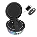 Pushingbest Echo Dot Case, Echo Dot 2nd Generation Case, Sleek Portable Travel Bag Protective Case for Echo Dot (2nd Generation) Customerized Room for USB Cable and Wall Charger (Case Only)