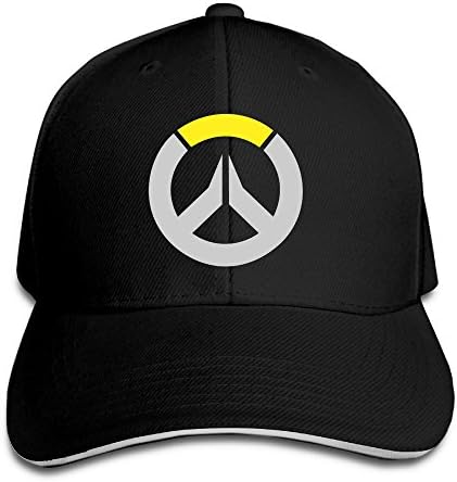 BanBang Games Overwatch Logo Adjustable Outdoor Sandwich Peaked Caps Hats For Unisex