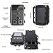 Tvird Trail Camera 16MP 1080P Wildlife Camera Super Night Vision Hunting Camera 125° Detecting Range and 66 FT Motion Activated with 2.4'' LCD Display IP66 Waterproof Protected Design