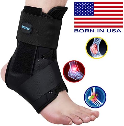 Ankle Brace,Lace up Ankle Brace for Women,Ankle Brace for Man,Kids Ankle Brace,Volleyball Ankle Braces,Ankle Brace Basketball,Ankle Brace for Sprained Ankle,Ankle Brace Stabilizer for Women（Small）