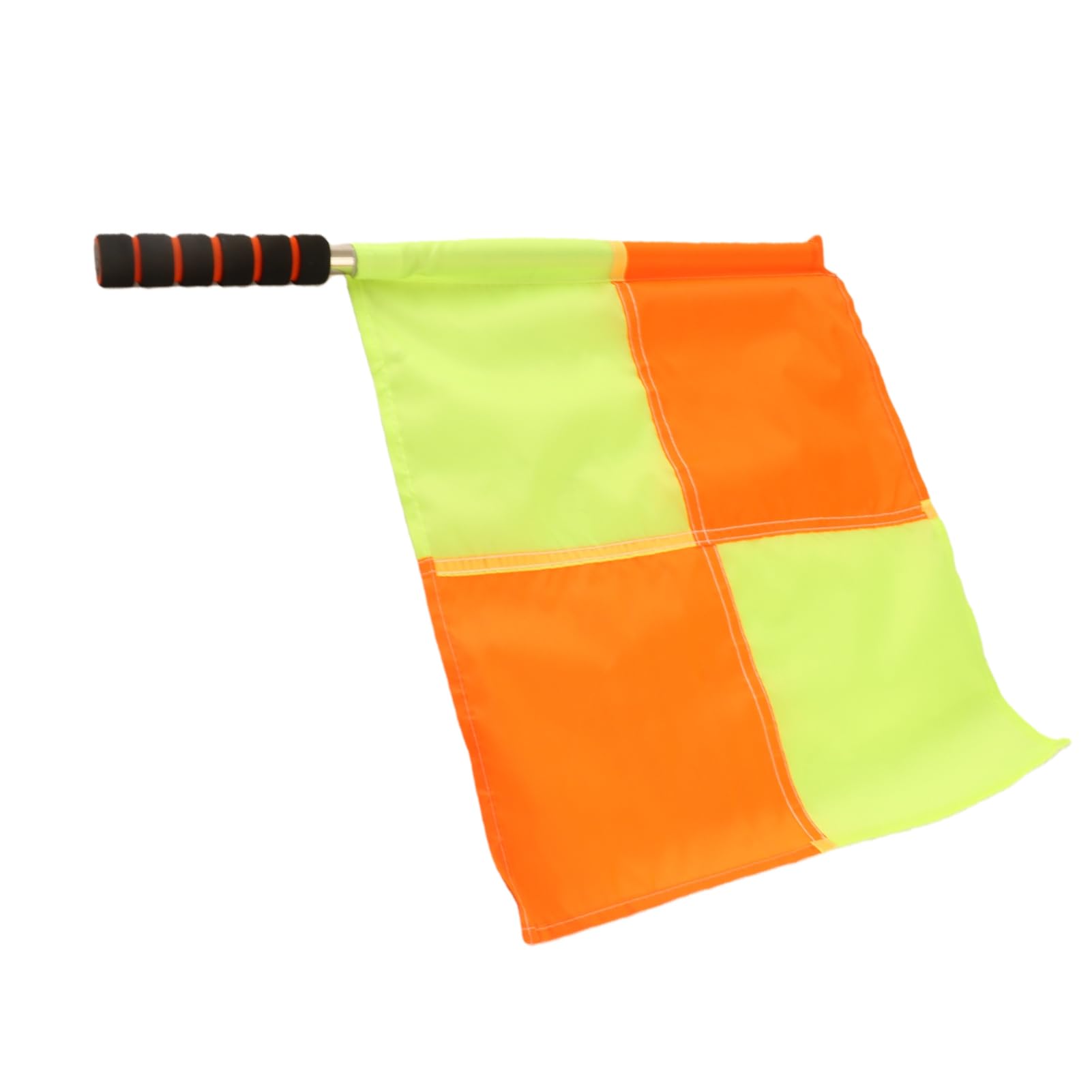 Fydun Referee Flags 2PCS Waterproof Linesman Flag with Storage Bag for Sports Match Soccer Football Hockey Training