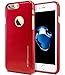 GOOSPERY i-Jelly for Apple iPhone 7 Plus Case (2016) Slim Thin Rubber Case (Metallic Red) IP7P-IJEL-RED