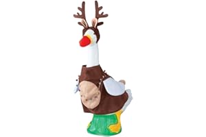 Gaggleville Reindeer Baby Goose Outfit, Fits Baby 17" H Statue, by Fox Valley Traders