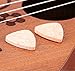 Rinastore 6 Pack Felt Picks For Ukulele FUP-1 Colorful Uke Picks(FUP-1 6Pack Colorful)