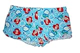 Disney Princess Ariel Womens Pajama Boxer Short Pant - Green Blue
