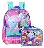 Disney Vampirina School Book Backpack With Lunch Box SET
