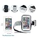 Badalink iPhone 6 Armband iPhone 6S Sports Armband Running Armband Cell Phone Holder for Running Arm Band Case Strap Workout for iPhone 6 6S iPod Touch (Black)