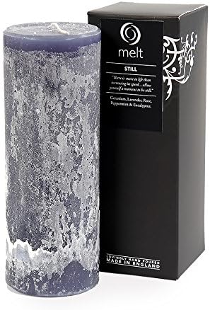Melt Rustic Scented Pillar Candle - Still Tall & Thin