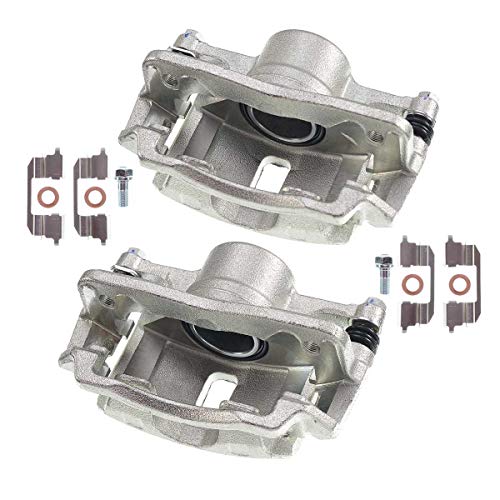 A-Premium Brake Caliper with Bracket for Acura EL Honda Civic Insight 1997-2014 Front Left and Right 2-PC