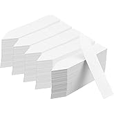 1500 Pcs 4 Inch Plastic Plant Nursery Garden Labels Waterproof Pot Markers Garden Stake Tags, White