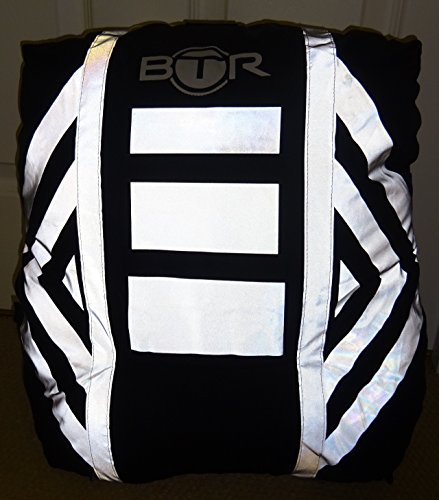 BTR LB Waterproof High Visibility Backpack Cover, Rucksack Cover Plus Waterproof & High Visibility Helmet Cover