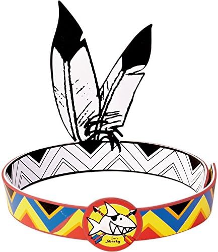 Capt'n Sharky Indian Headband, 60 cm, Model# 12921 by Capt'n Sharky